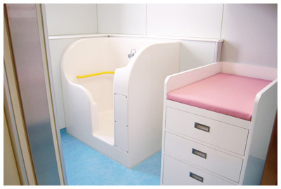 病児保育室「きどっこ」施設内部